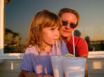 Alana and Diane at the Marlin Quay