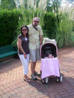 Vaughn, her husband Joey, & their daughter Meghan.